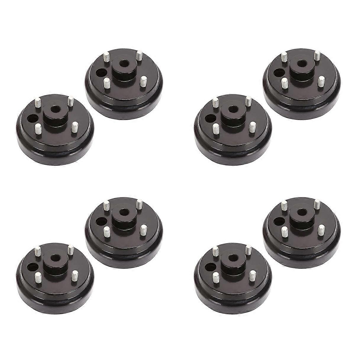 2Pcs Golf Cart Brake Drum Hub Assembly for 1982-Up 