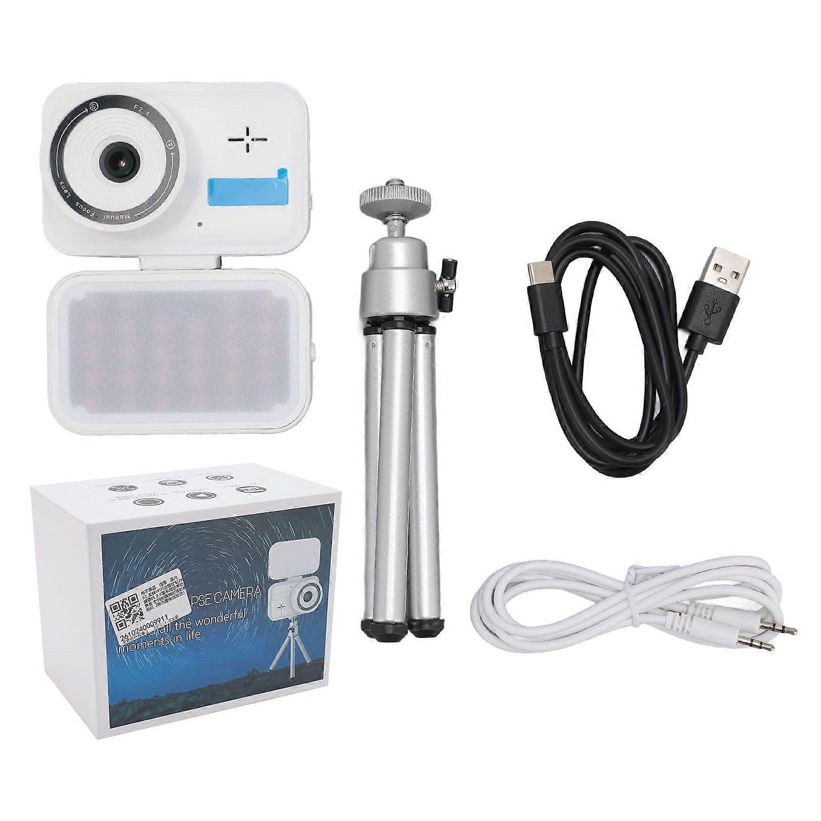 Time Lapse Camera Multifunctional High Definition Wireless WiFi Remote Control Manual Focal 2.5cm Macro 8MP Camera