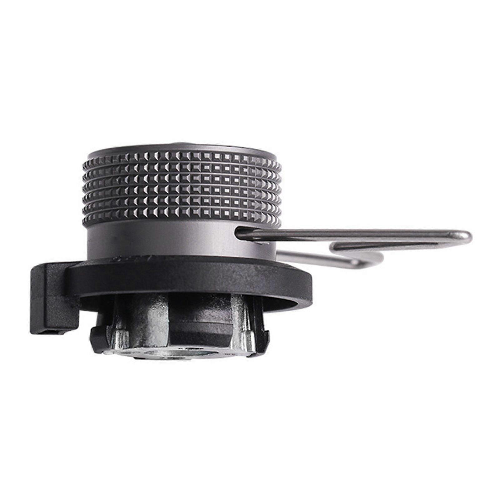 Butane Adapter with Stable Bracket Gas Cartridge Head Conversion Adapter Nozzle Bottle Type Input Screw Type Lindal   Valve Output