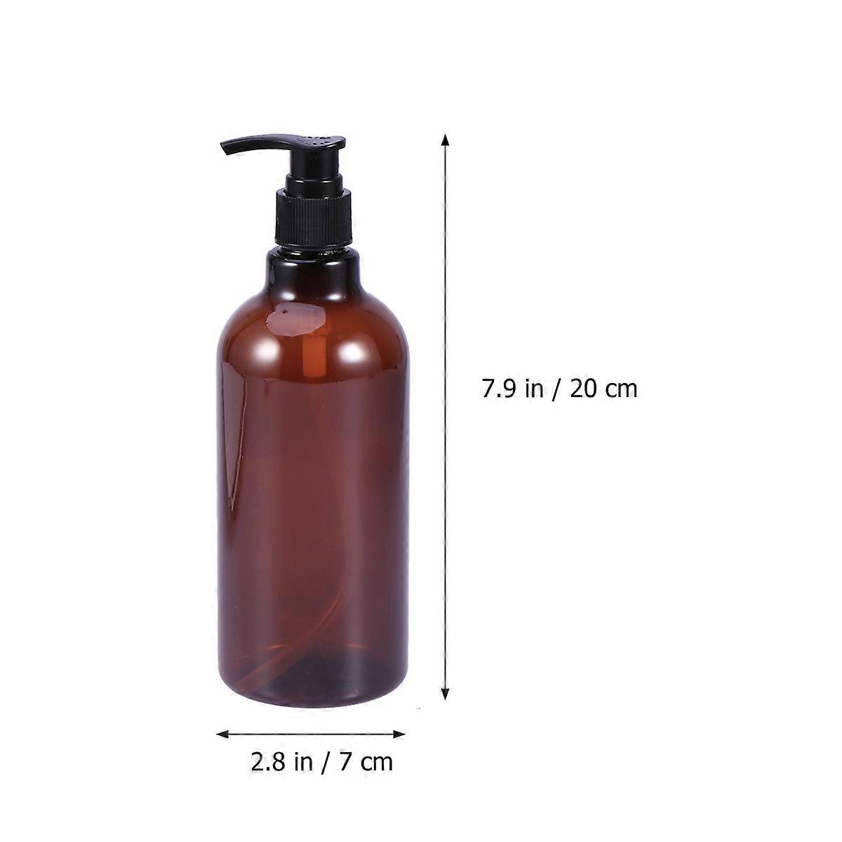 Liquid Bottle 2Pcs Screw Pump Bottles for Liquid Holding