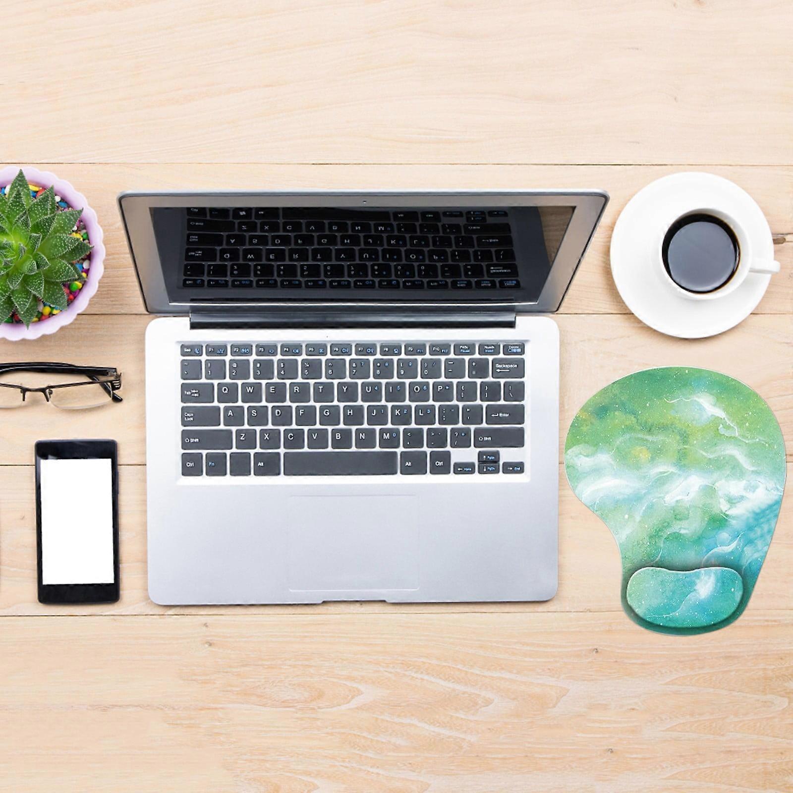 Soft Wrist Comfortable Soft Stone Textured Silicone Comfortable MousePad With Ergonomic Design