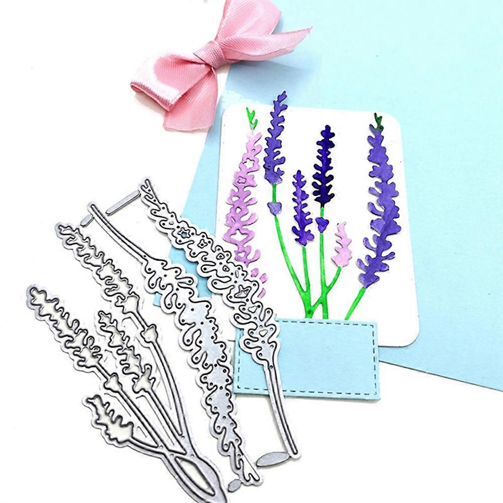 1PC Lavender Metal Cutting Dies Die-cut Crafts Stencil Tool for DlY Handmade Scrapbook Cards