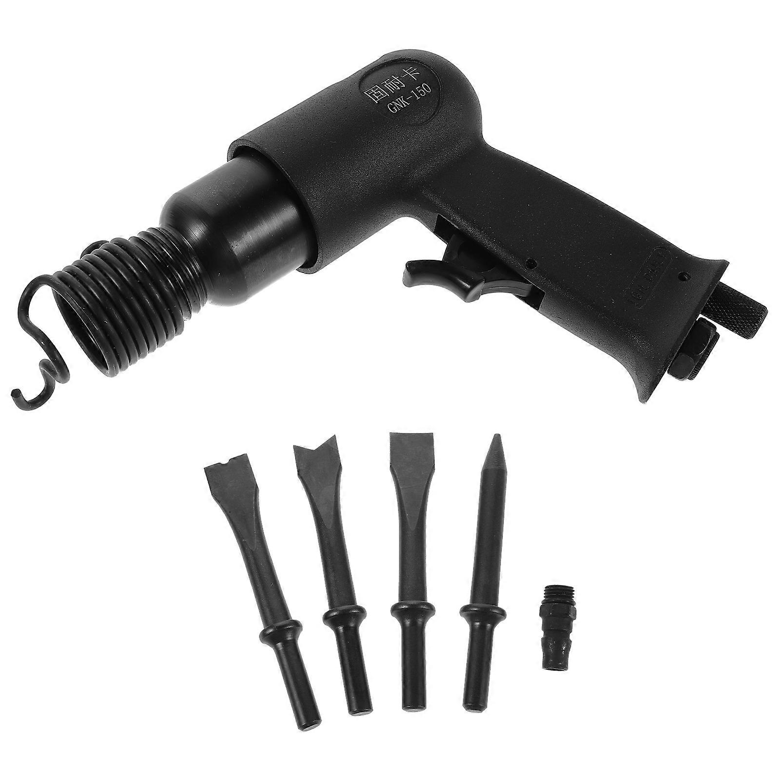 Pneumatic Air Hammer with 4 for Metalwork 1Set