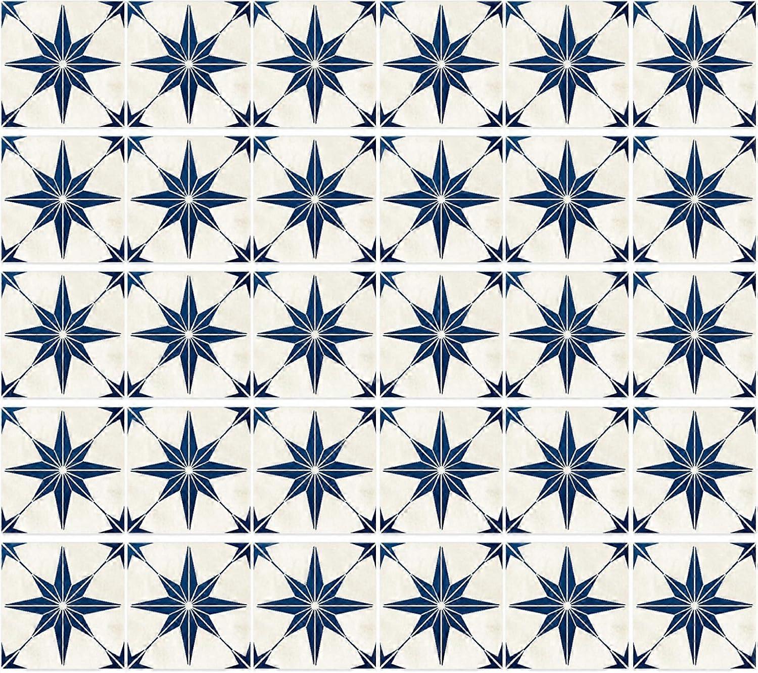 30Pcs Wall Tile Stickers,Self-Adhesive Tile Stickers,Wall Tile Sticker