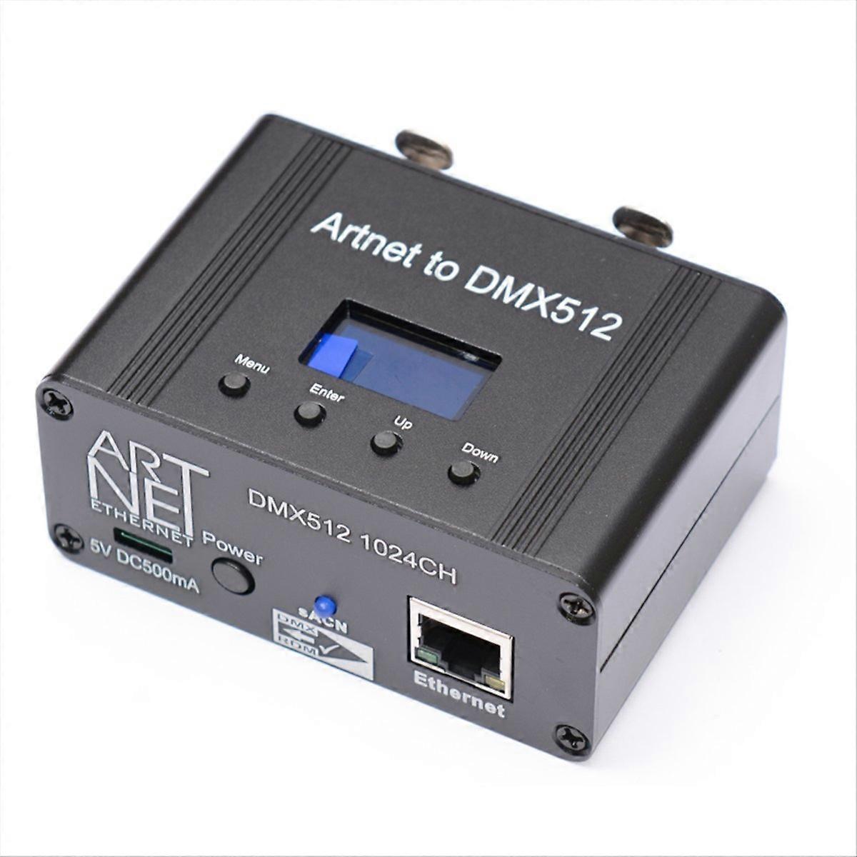 ArtNet DMX512 Ethernet Lighting Controller Interface 2 Universe