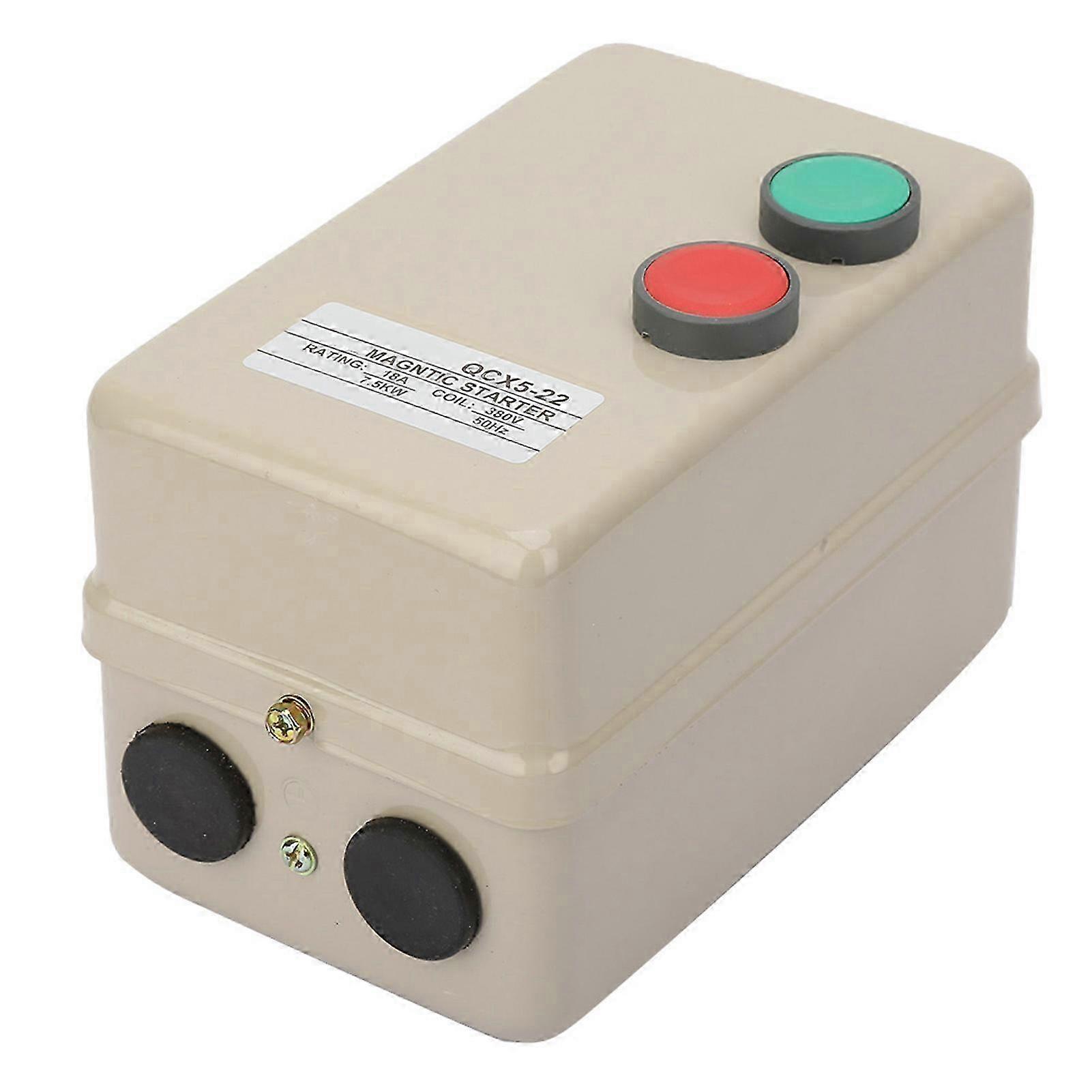 25-26 Three-phase motor magnetic starter , synchronized with the motor