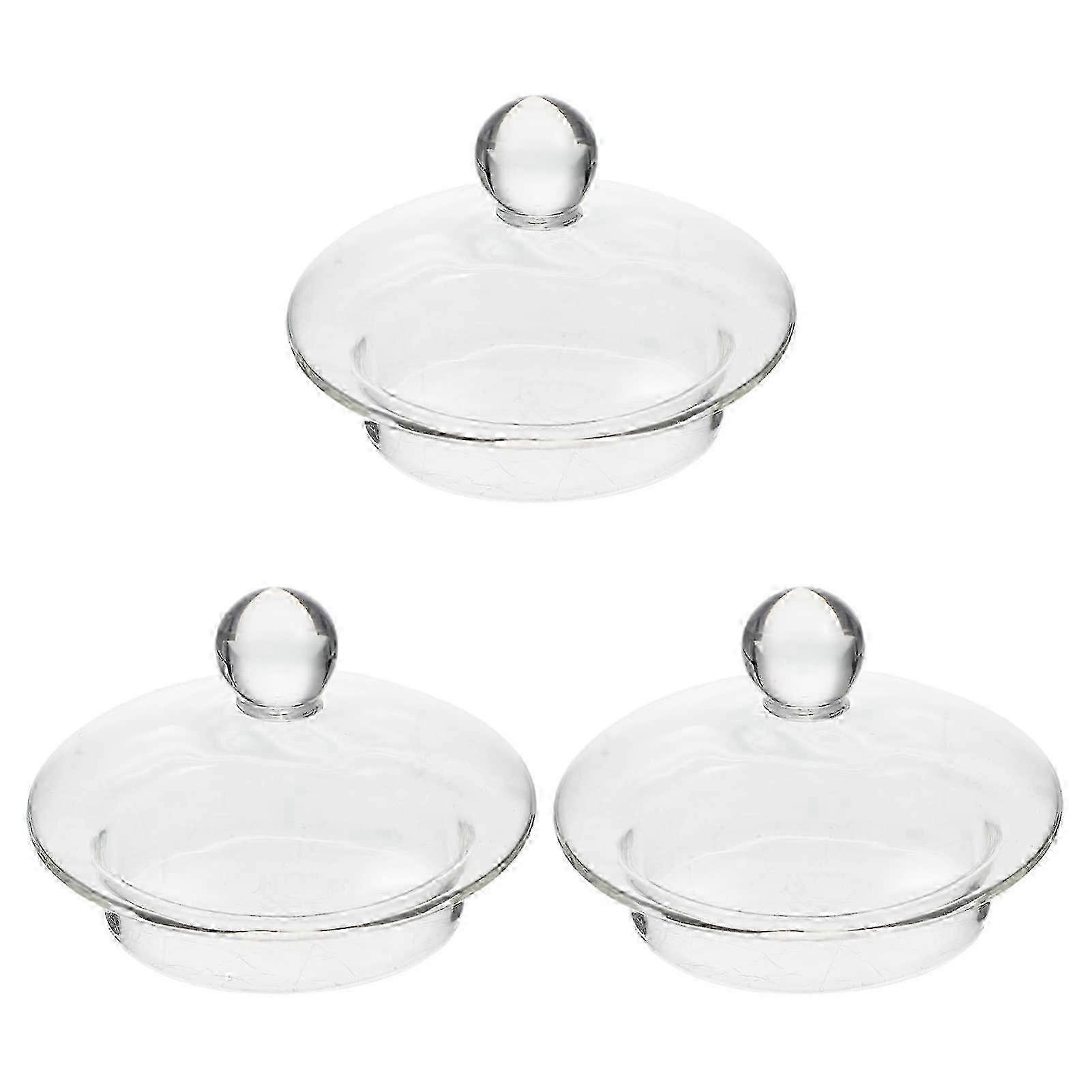 3 pcs Replaceable Teapot Lids for Home Tea Colander Protector