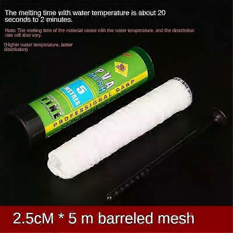 Pva Fishing Net 123.00g Good Ductility Make A Nest And Melt It Immediately Simple Operation Dissolve Immediately In Water