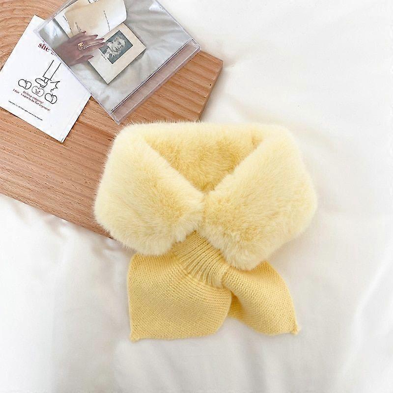 Φθινόπωρο-Χειμώνας Παιδικό Κασκόλ Μωρό Χαριτωμένο Κρύο-Αδιάβροχο Κολάρο Βελούδινο Ζεστασιά Χαριτωμένο Πλεκτό Σαλιάρα