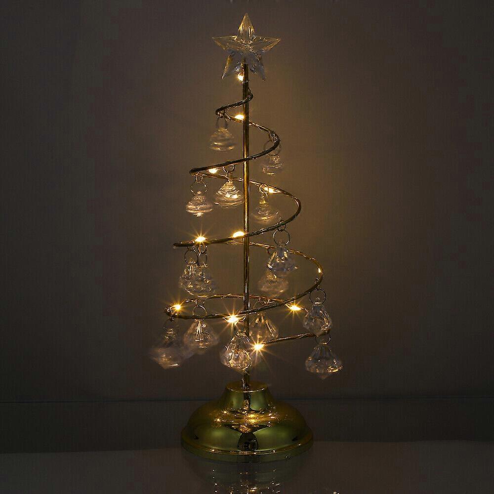 Glowing Tabletop Decor Christmas Tree Decoration Light Holiday Ornament