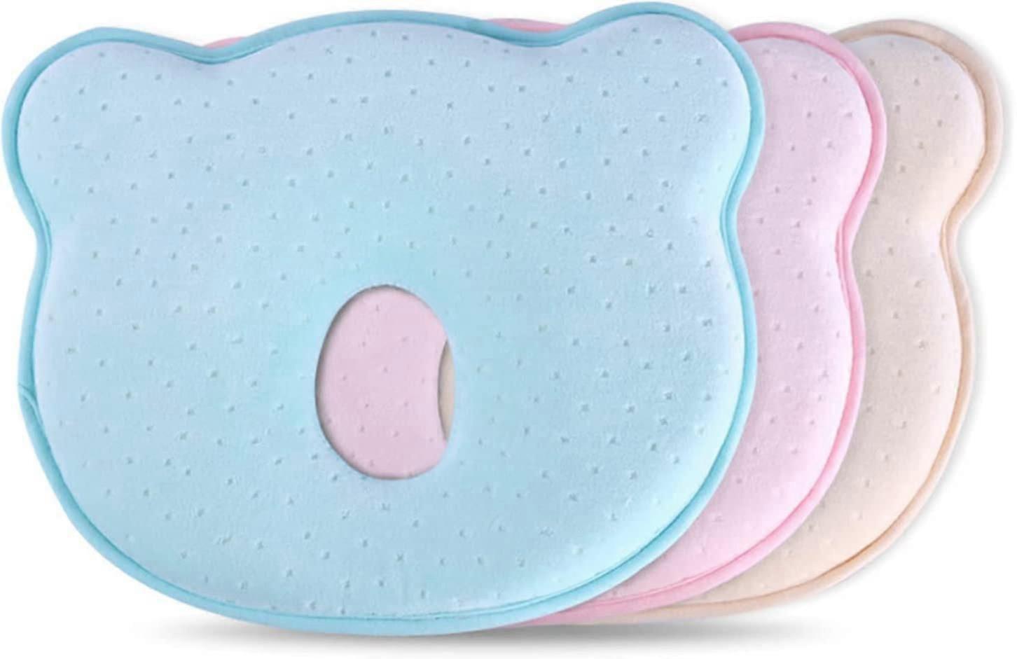 Baby Head Shaping Pillow, 3d Memory Foam Infant Pillow, Newborn Pillow