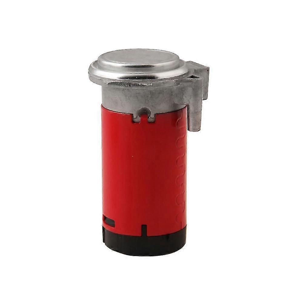 12-V-Autoluftpumpe mit roter Hupe, Mode-Luftkompressor, wasserdicht, verchromt, rostfrei, für 12-V-Ai