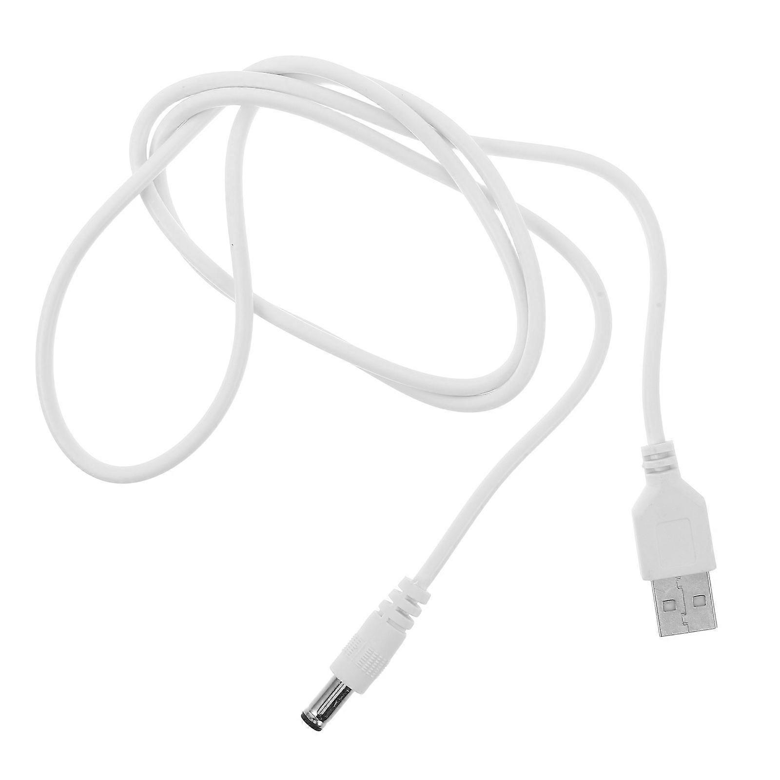 Smart Trash Can Charging Cable Usb Power Cord 5v1a Plug Universal Replacement Charger Plastic Charging Cord For Garbage Bin Office Household