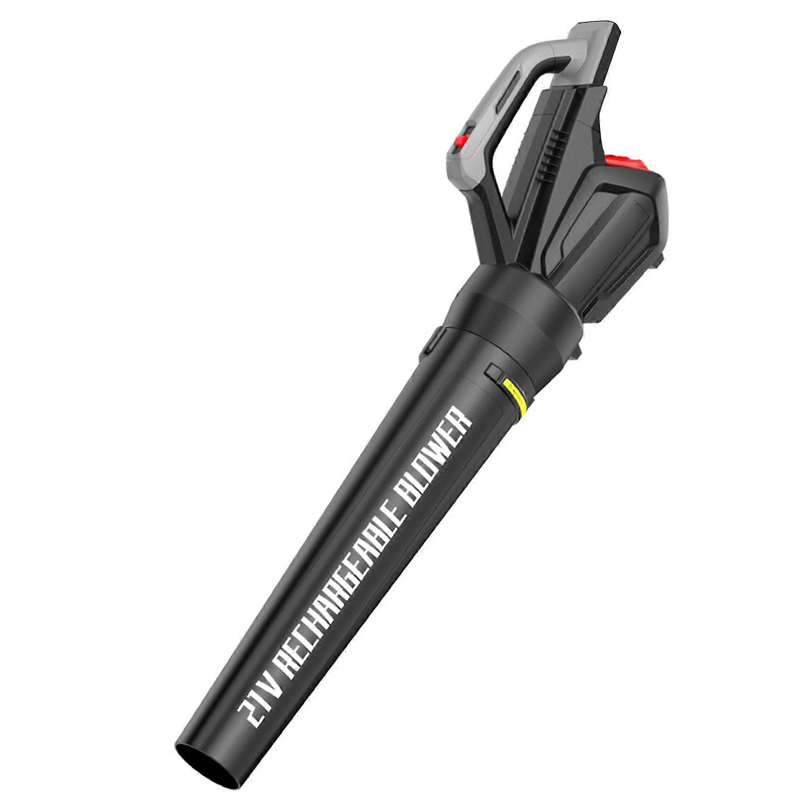 Electric Blower 580CFM 2 Speed Modes 4.0Ah Battery Pack Lightweight Handheld Design For Yard Snow Debris Cleaning Tasks Multicolor