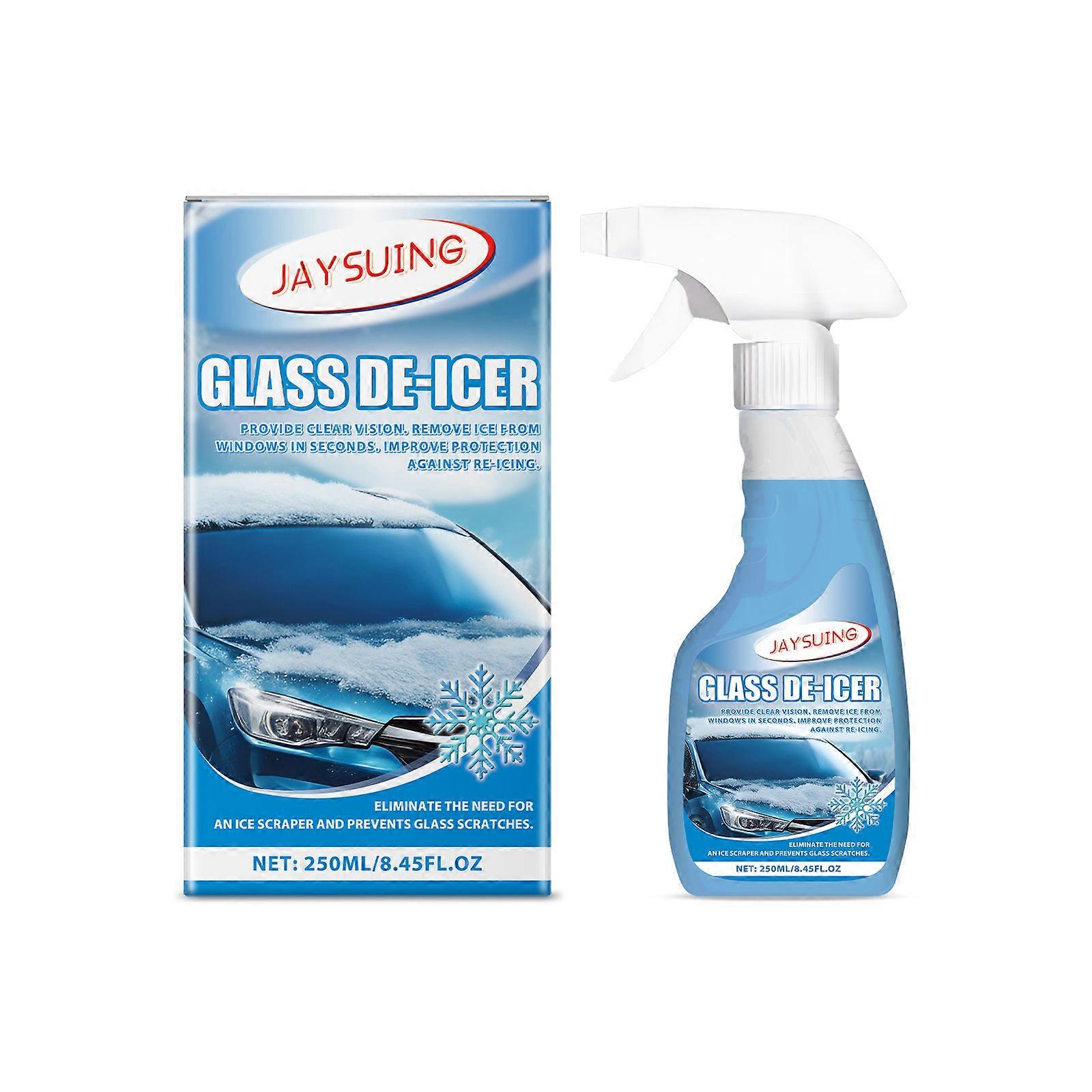 Jaysuing Windshield Deicer, Car Window Defrost And Anti-Mist Mild Formula For Easy Cleaning Spray