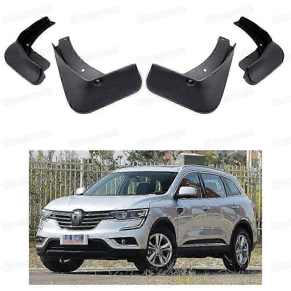 Exquisite 4 Mud Flaps Splash Guard Fender Car Mudguard for Renault Koleos 2017-Up