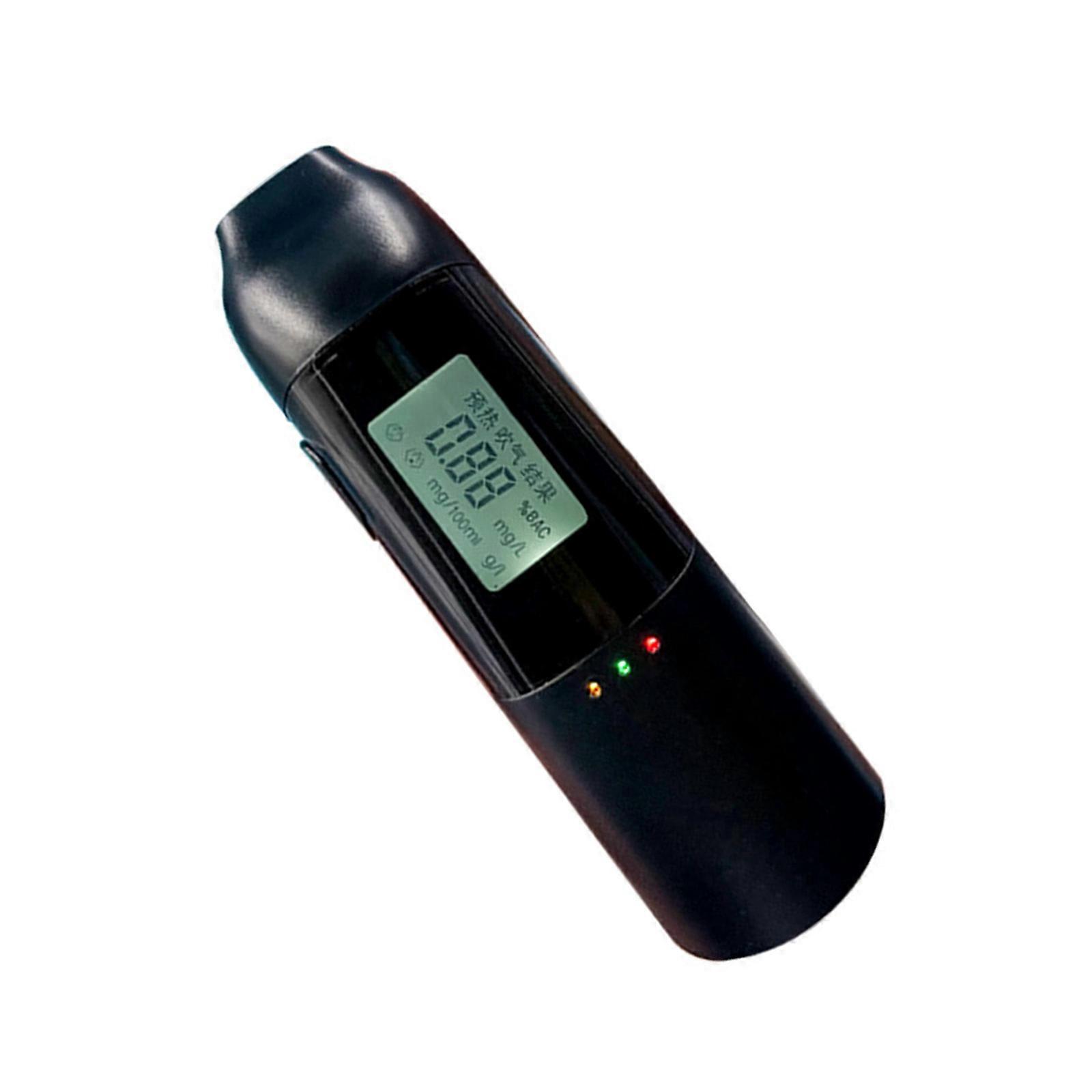 Rechargeable Breathalyzers Digital Alcohols Tester Detectors Breath Analyzers Alerts with LED Display Multicolor