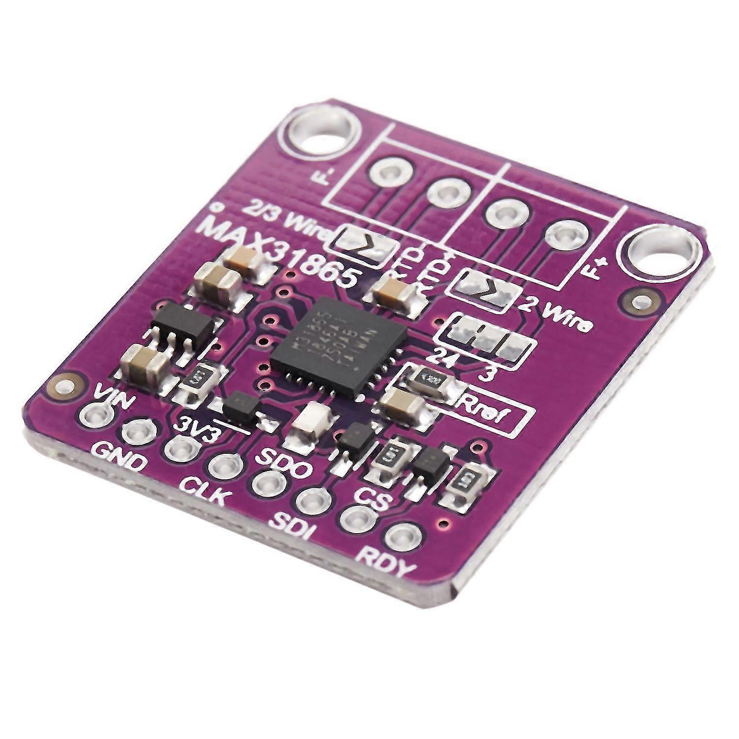 31865 Max31865 Module de détecteur de température à résistance en platine RTD Pt100 à Pt1000