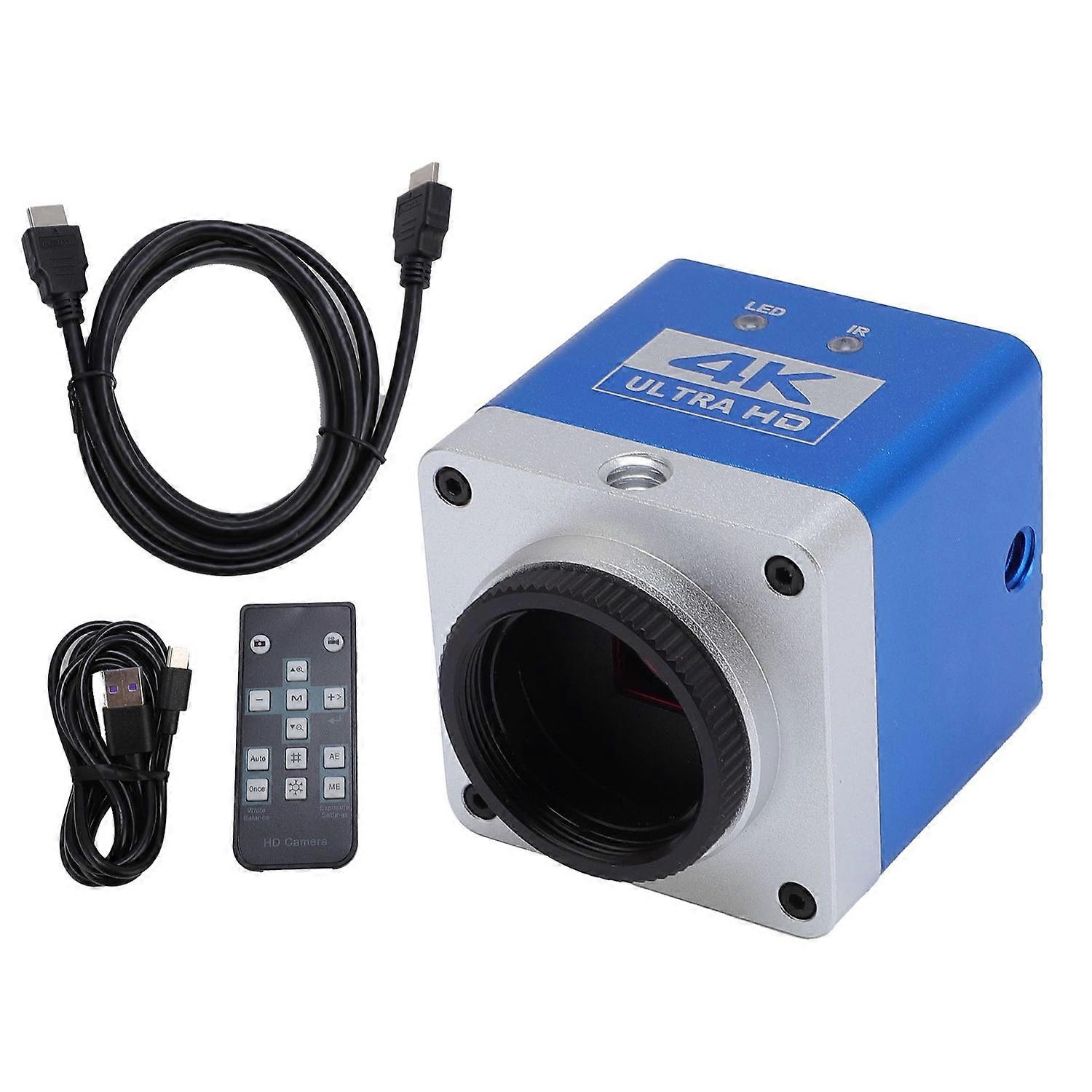 4K HD Microscoop Industriële Camera 8.3MP 3840X2160 Resolutie 1/1.8 Sensor HD Display Interface Type