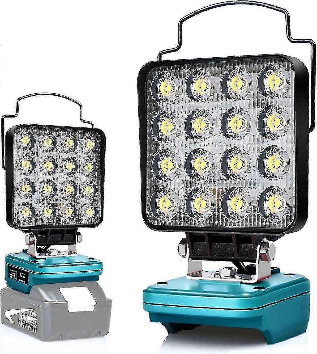 Makita 18V LED Work Light 48W Rechargeable with USB-C Port (Battery Not Included)