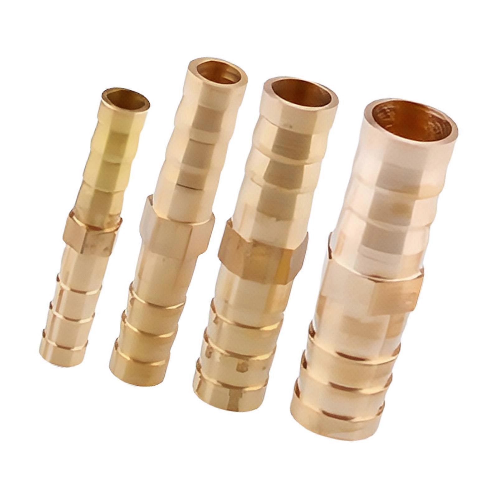 Brass 8MM Hex Nut Temperature Resistant Auto Locking Thread Quick Fixing for Exhaust Systems & Industrial Use Multicolor