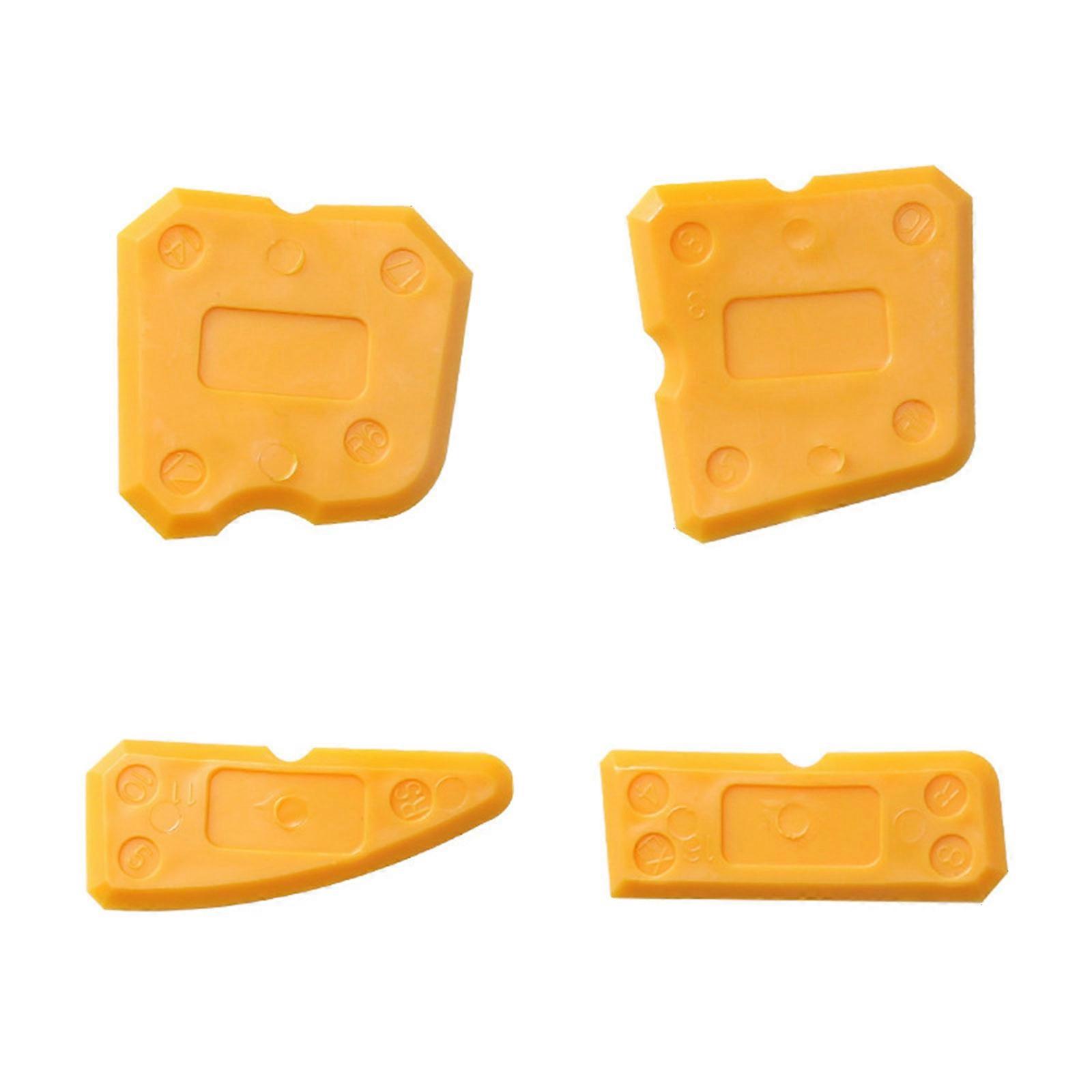 Professional Grout Scraper Kit With Ergonomic Multi Angle Design For Seamless Tile Gaps Maintenance And Debris Removal Multicolor