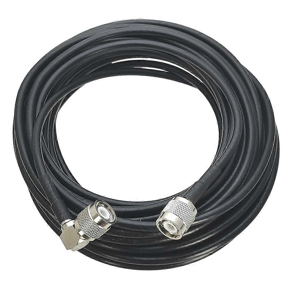 Conector de ángulo recto RG58 TNC macho macho a conector de ángulo recto RF Jumper