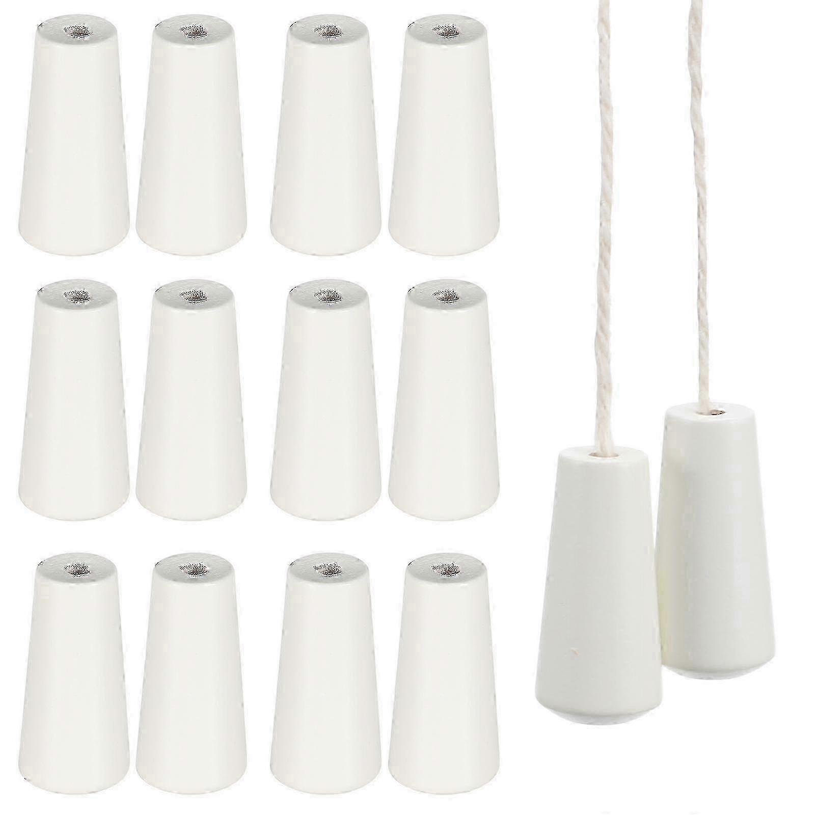 6pcs Wooden Cord Pulls Window Blind Cord Tassels Blind Pendants Window Blind Pull End-In Stock 25-26