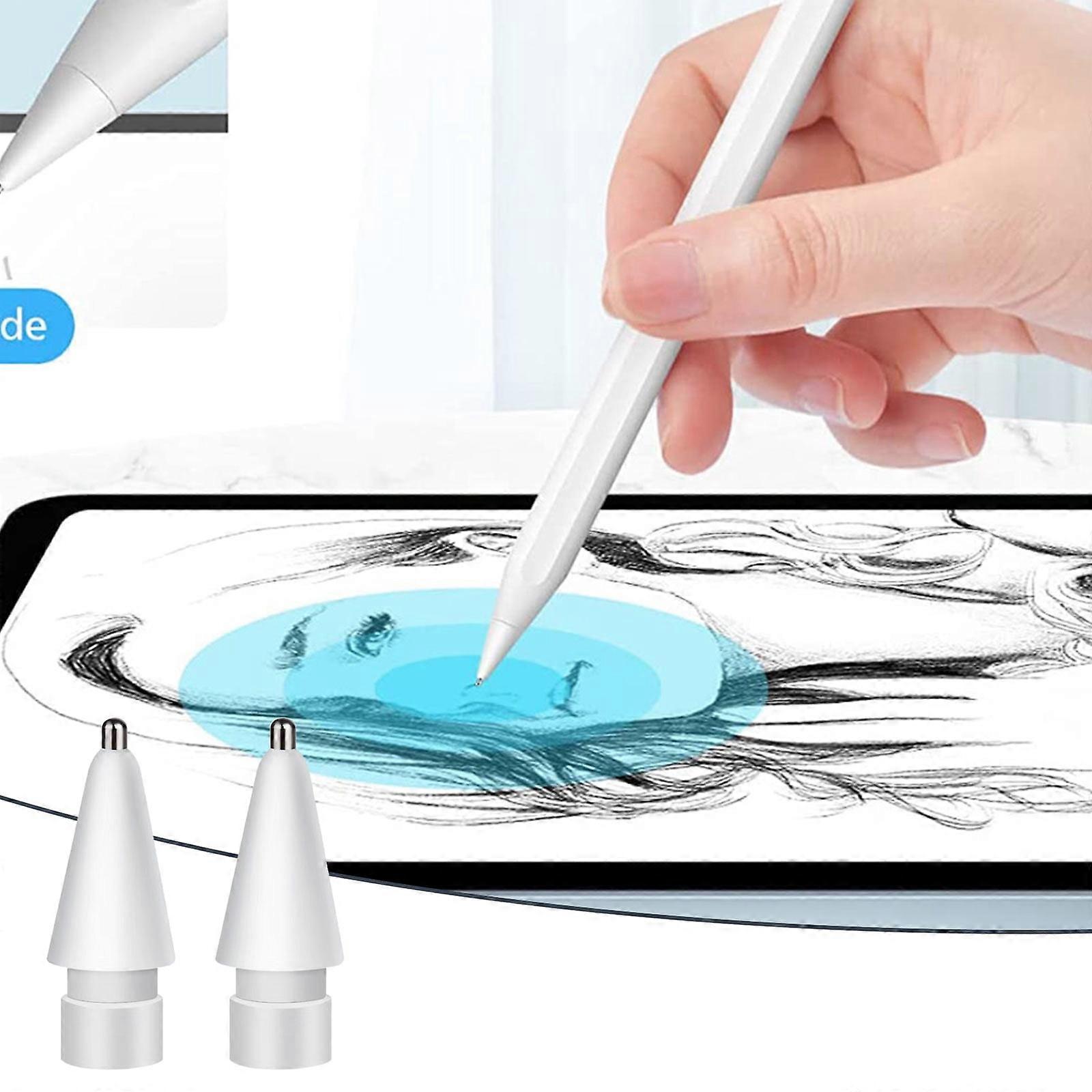 Replacement Tip For Pencil 1st/2nd Wear Out Fine Point Precise Control Pen Like Nibs For Pro/Air/Mini Pencil 2 Pack