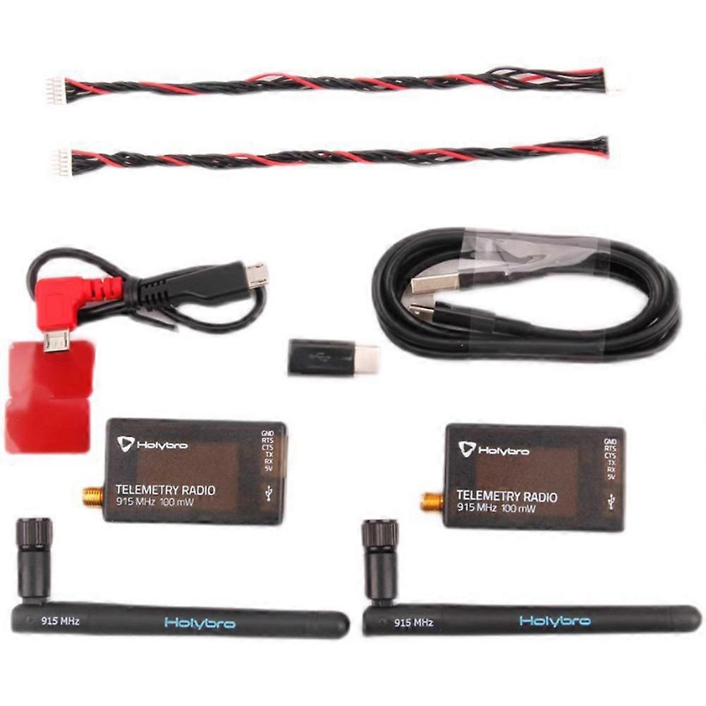 Holybro SiK Telemetry Radio V3 100mW 915MHz Open-Source SiK Firmware for Pixhawk Flight Controllers 100mW 915MHz