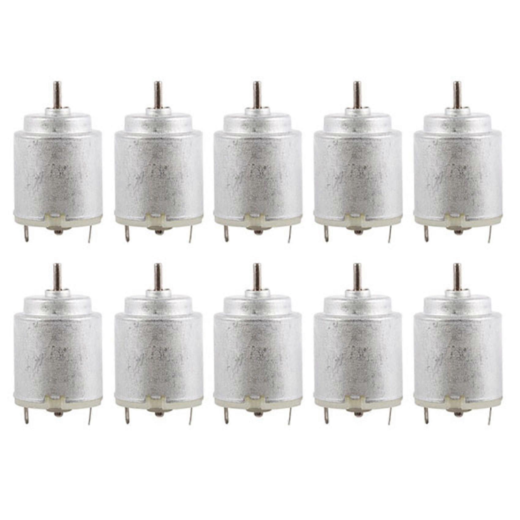 10X DC 3V-6V 16500RPM Output Speed Micro-Motor for DIY Toys Car Ship