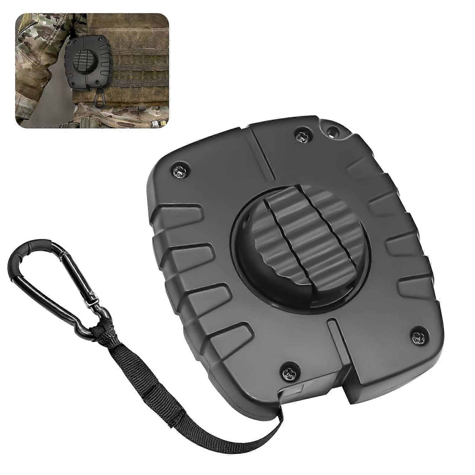 Tree Stand Gear Hoist 26FT Telescopic Bow and Gun Lift with Retractable Rope for Hunting and Climbing Accessories Black