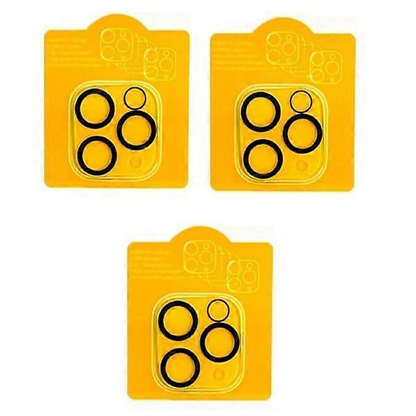 3-pack camera protection tempered glass iPhone 15 Pro