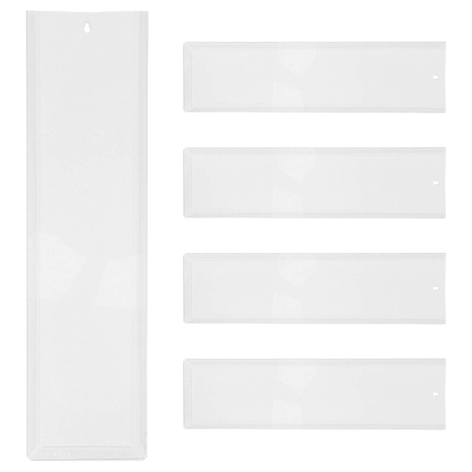 Toy Car Display Storage Organizer for Wall Mounted Use 5Pcs Plastic Shelf