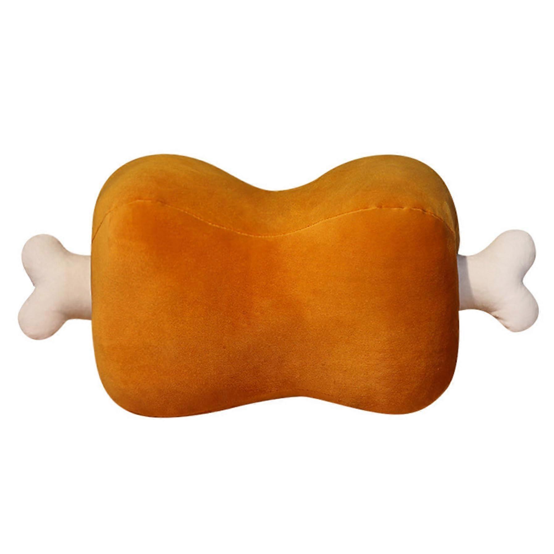 Bonein Meat Plush Bone Pillow With Arm Hole Desk Nap Pillow Separable Cuddle Doll Stuffed Soft Throw Doll