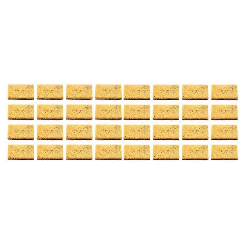 32Pcs Biodegradable and Compostable Sponges Scouring Pad,Palm Fiber