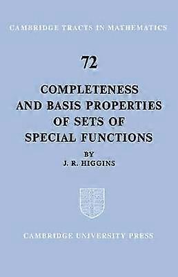 Completeness and Basis Properties of Sets of Special Functions