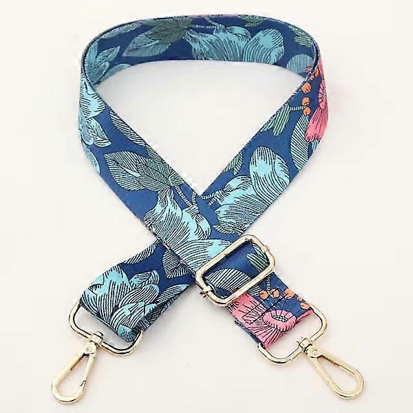 Adjustable Replacement Strap 3.8cm (Blue) Wide Shoulder Strap for Straps