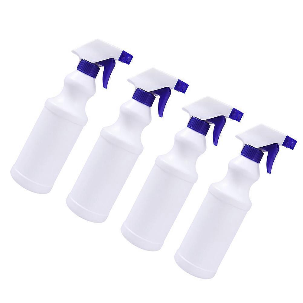 Water Spray Bottle Mist White Plastic Spray Bottle for Storage Use 8Pcs