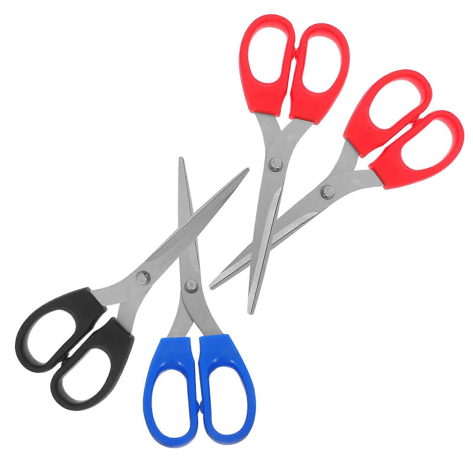 Student Craft Scissors for School Projects 4Pcs Comfortable Grip Set