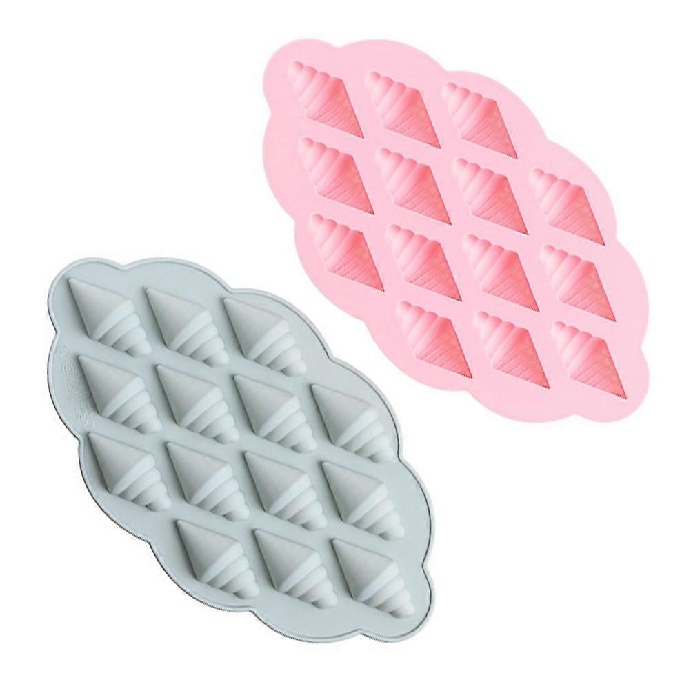 Cone Cake Mold DIY Silicone Mold for Baking 6Pcs Assorted