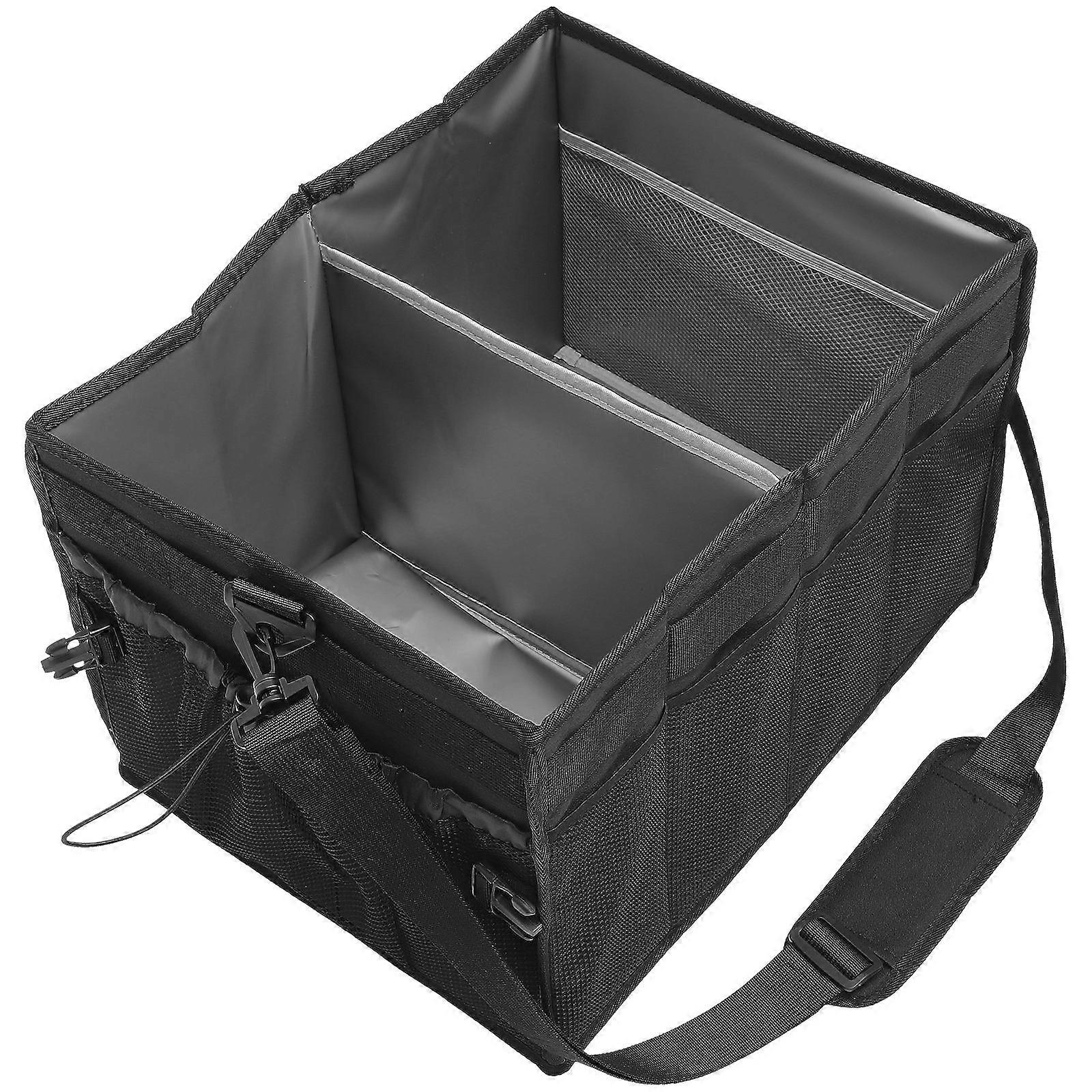 BBQ Tableware Carrying Box 2Pcs For Outdoor Dining 40X30Cm Rectangular Design With Large Storage