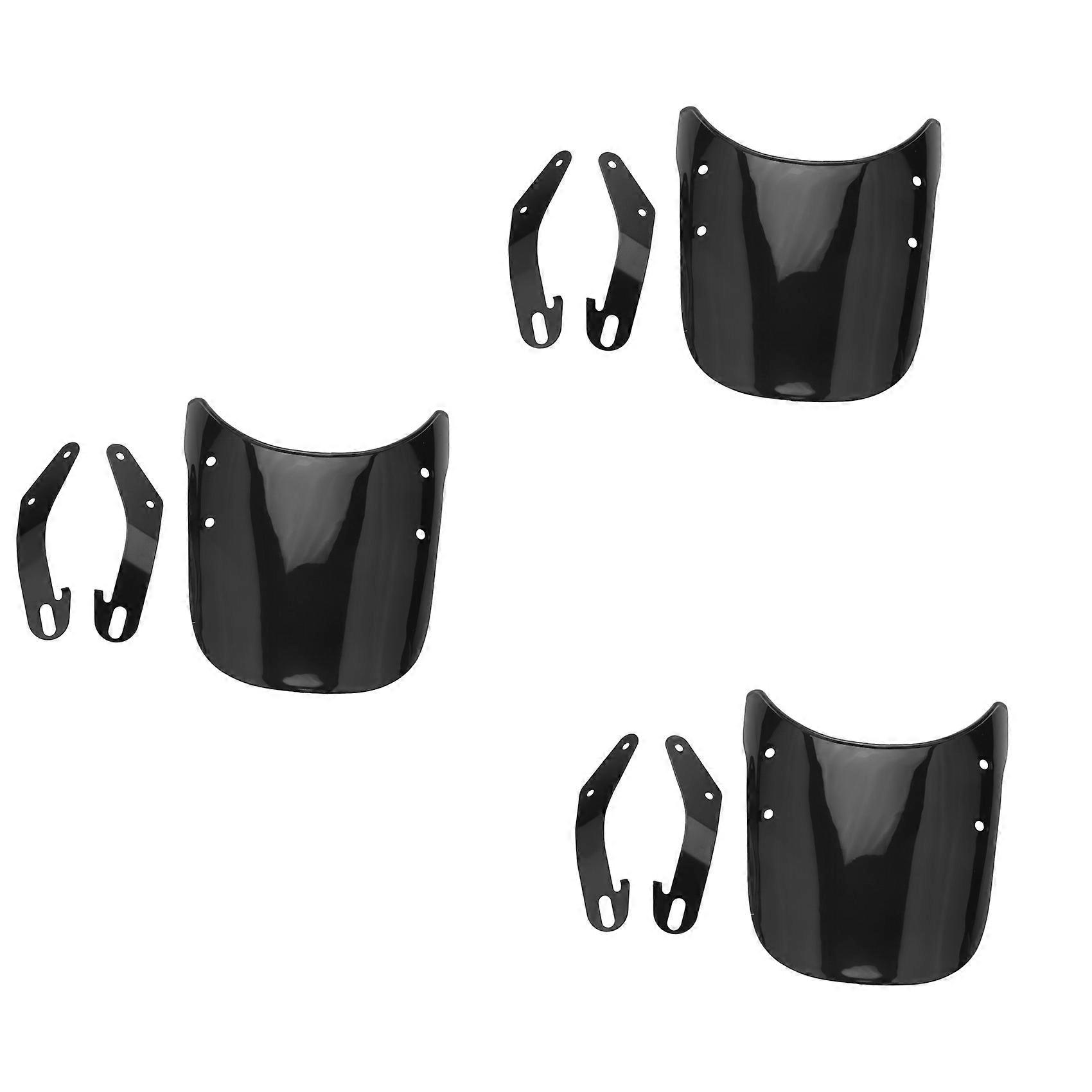 3X Airflow Adjustable Universal Motorcycle Headlight Windshield Windscreen Wind Deflector Motorcycle Accessories