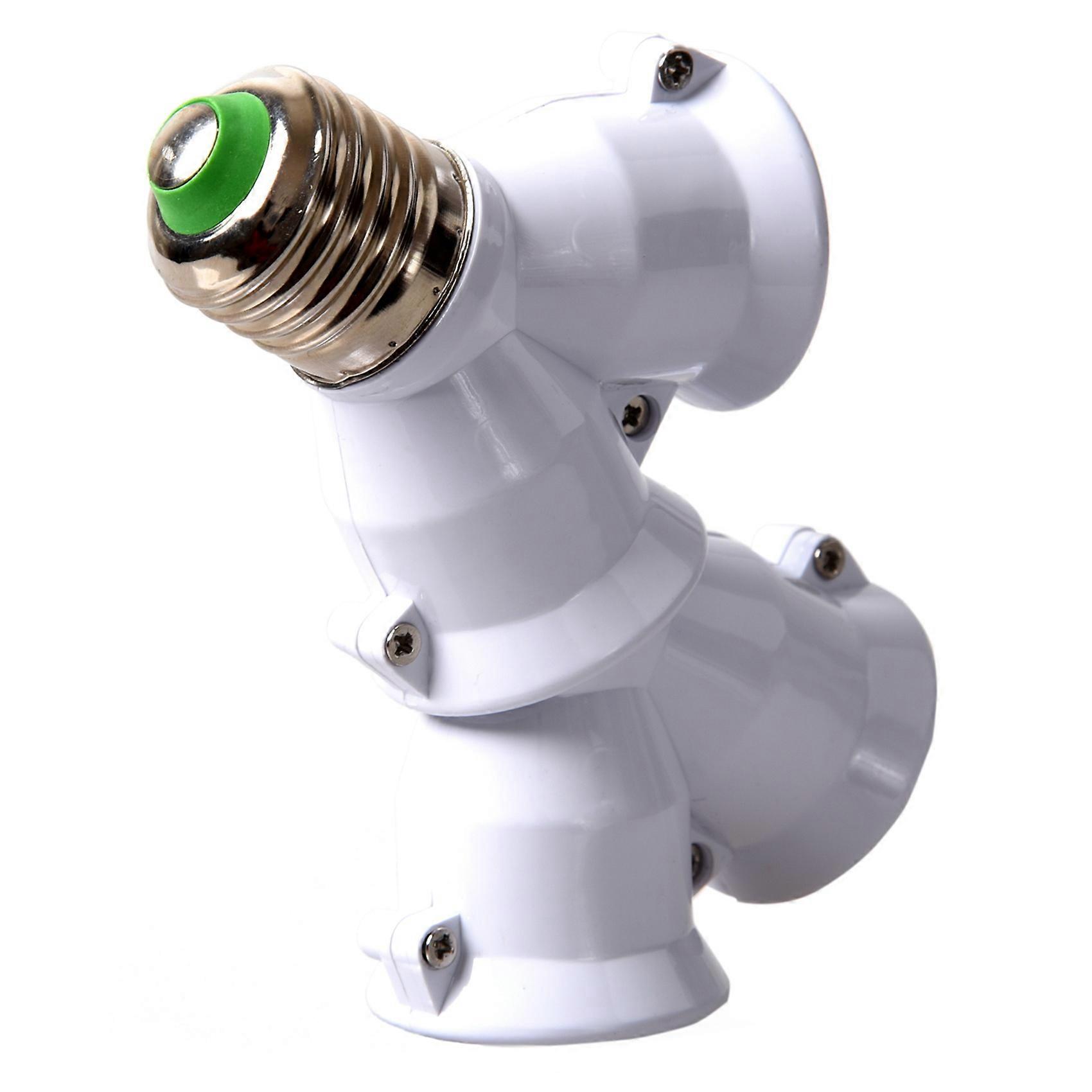 4X E27 Adapter E27 to Dual Vis Bayonet Converter