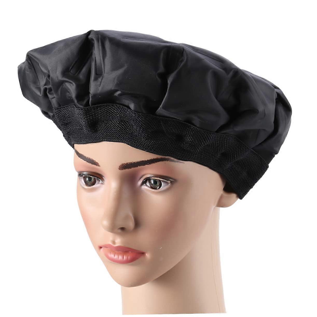 Hair Heat Cap Microwaveable Gel for Deep Conditioning and Styling, Wireless for Home and Salon