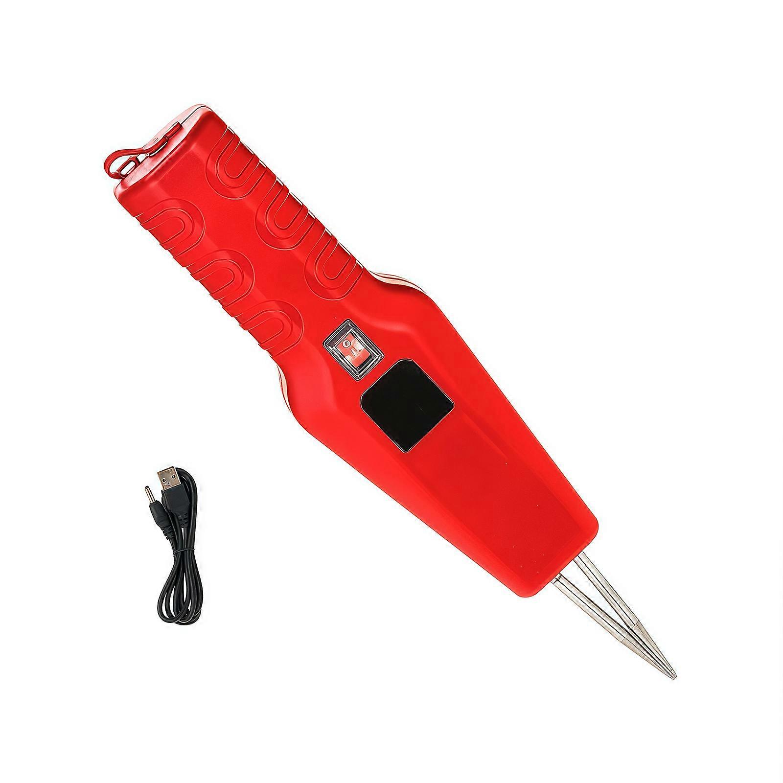 Multi Functional Handheld Chicken Plucker Machine Feathered Remover USB Charged Electric for Kitchen Use  Red