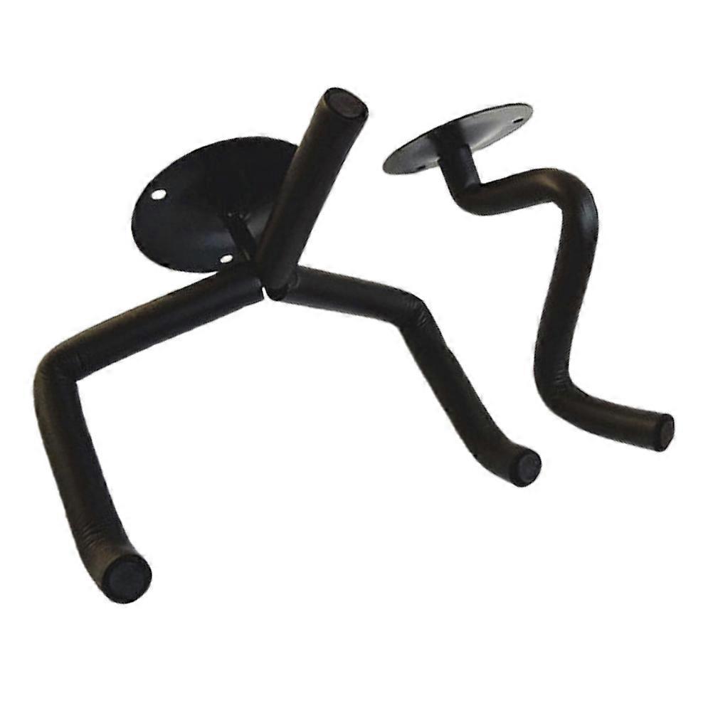 Guitar Stand Wall Mount Holder for Hanging Use 2Sets Black