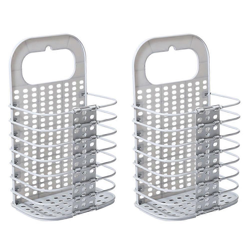 Clothing Storage Basket Household Laundry Basket Foldable for Storage 4Pcs