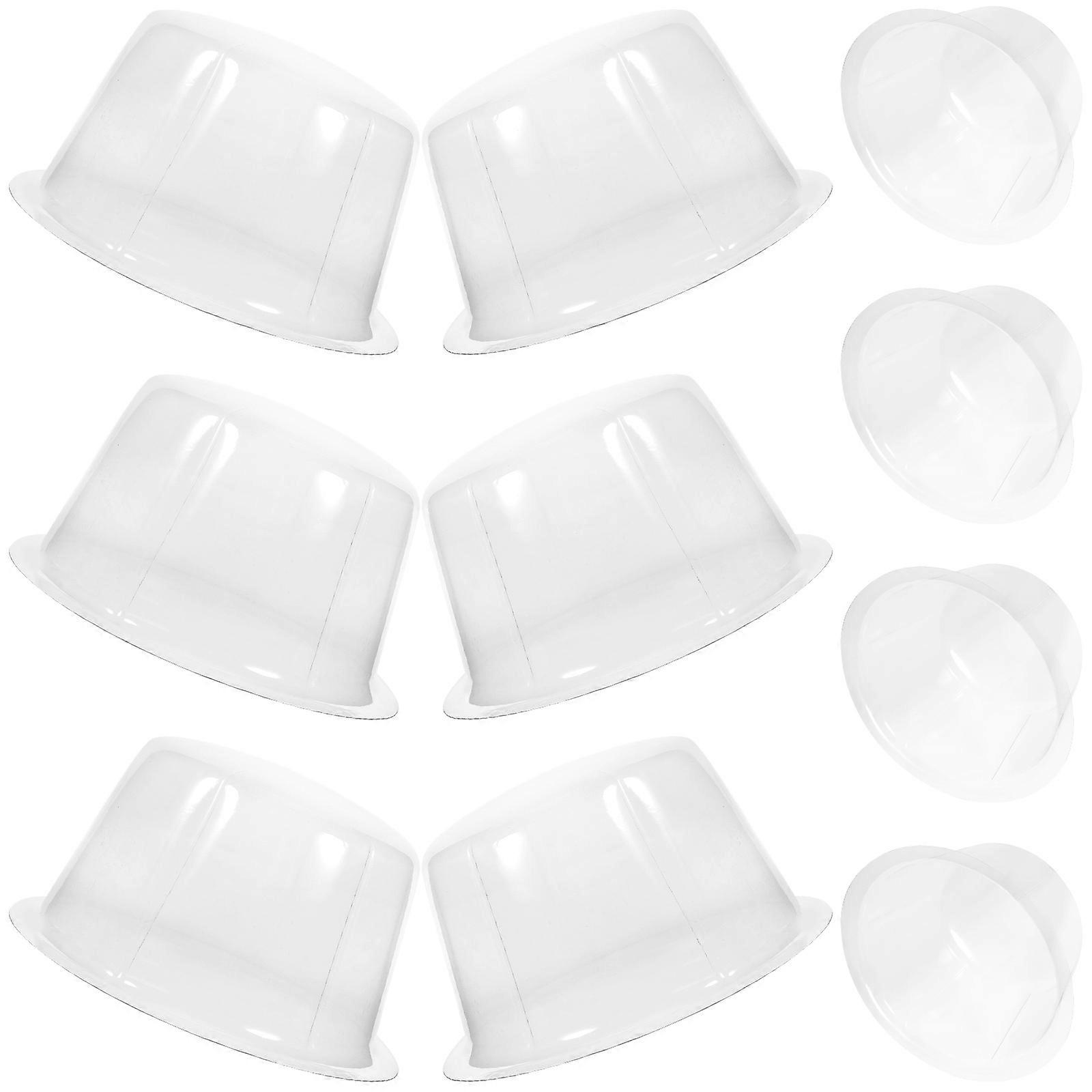 Hat Insert Plastic Hat Inner Support for Display 10Pcs Transparent Stand