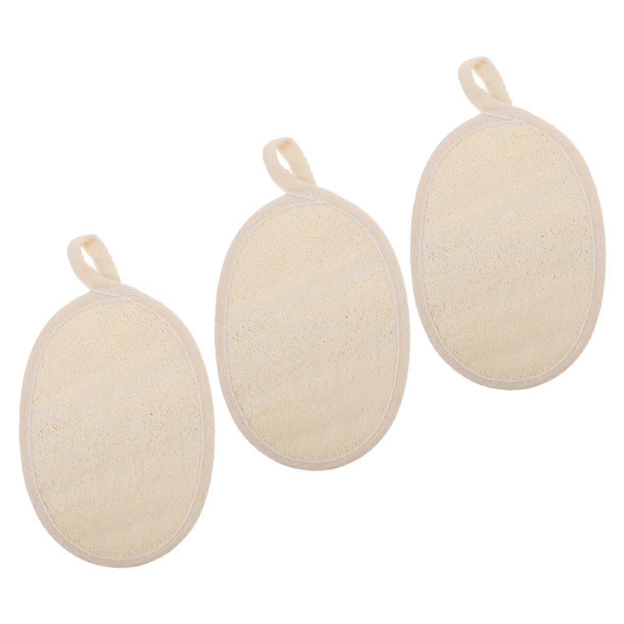 Exfoliating Bath Cloth Back Scrubber 3pcs for Shower Deep Cleansing Full Body Reach